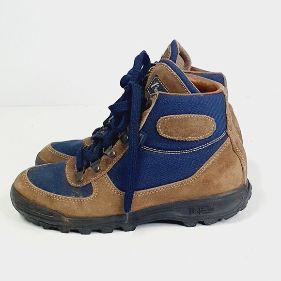 Vasque Skywalk GTX Hiking Boots Womens 8M Brown Cowhide Leather GoreTex 7534 - Picture 4 of 11